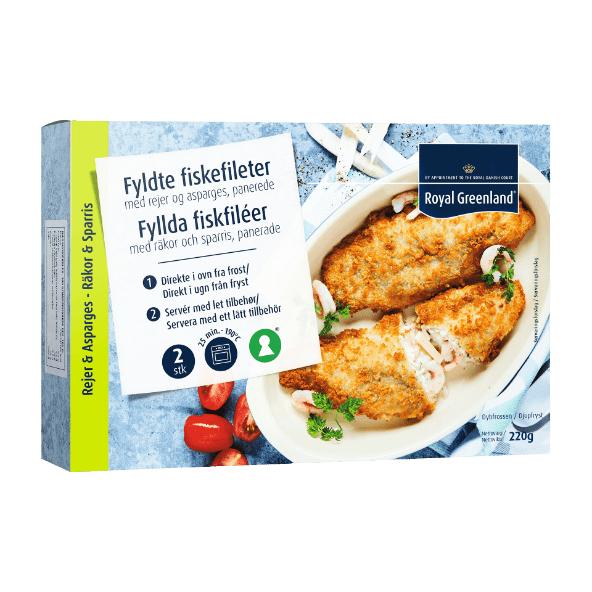 Fyldte fiskefileter