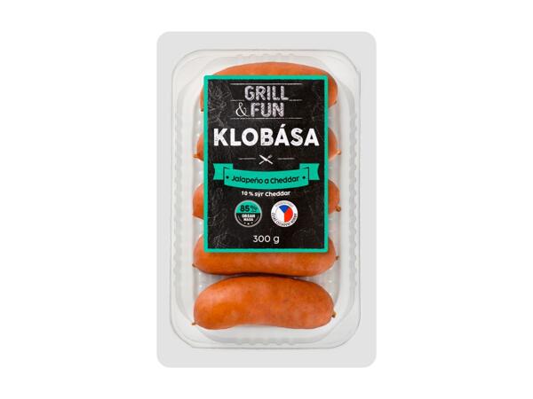 GRILOVACÍ KLOBÁSA