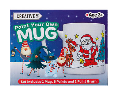 Paint Your Own Christmas Craft