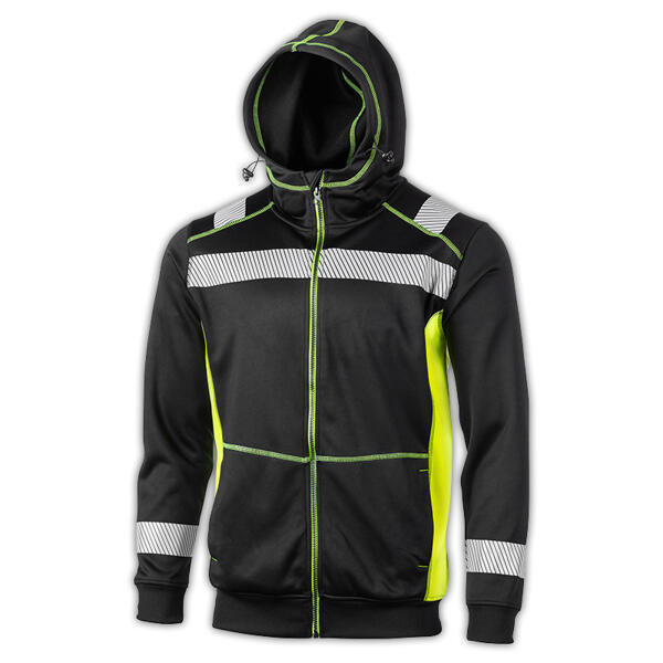 Warnschutz-Arbeits-Fleecejacke