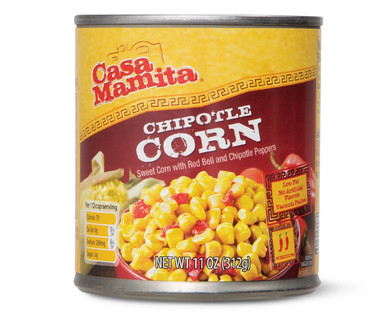 Casa Mamita Chipotle or Jalapeño Corn