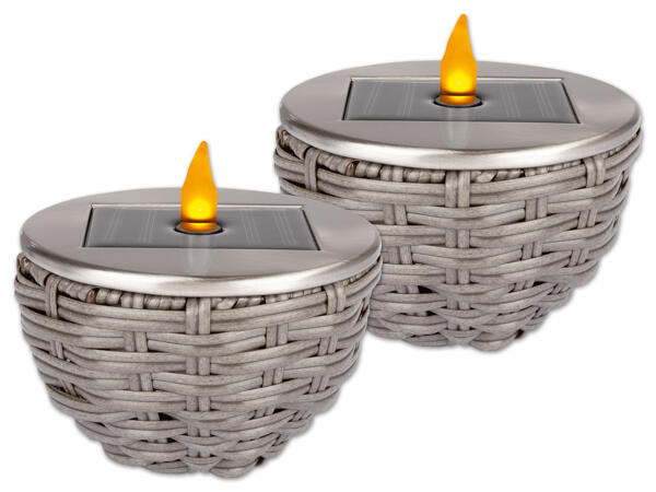 LED-Solarleuchte, 1 oder 2 Stück