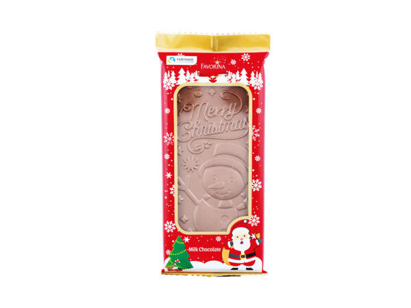 Favorina Christmas Chocolate Bars