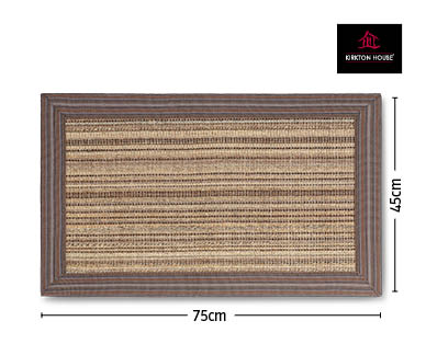 Multi Stripe Sisal Jute Mat