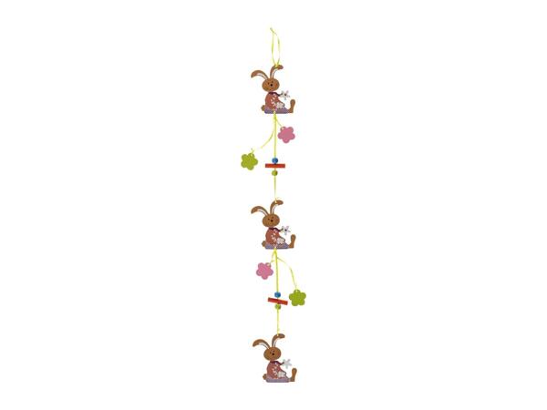 Wooden Easter Decorations - Rabbits