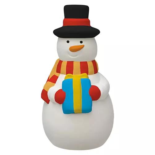 Paint-Your-Own Ceramic - Snowman