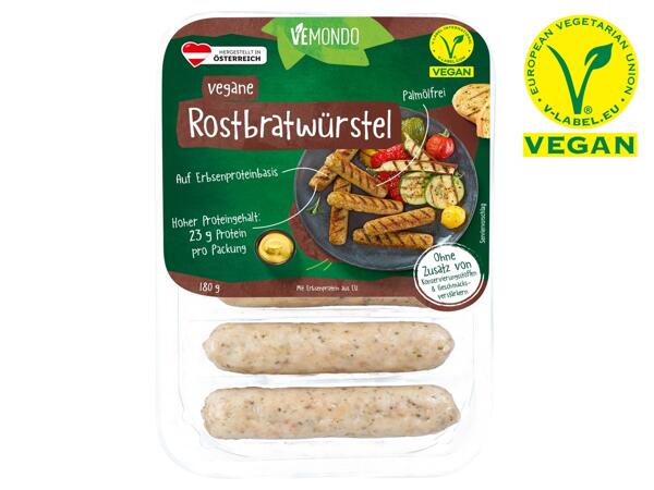 Vegane Rostbratwürstel
