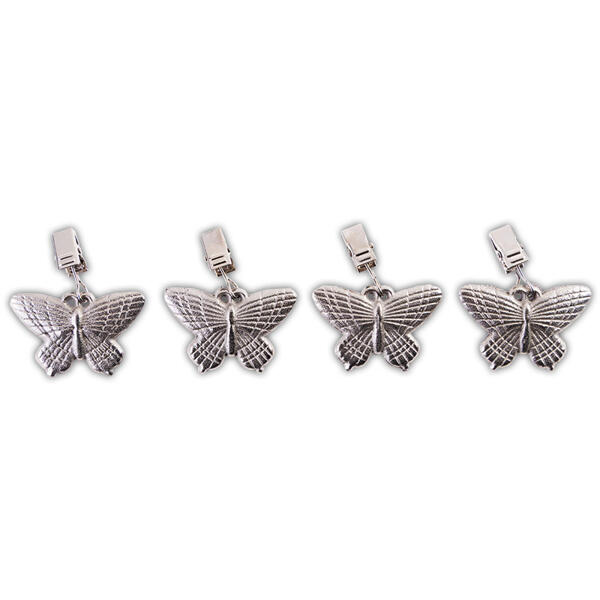 Gusseisen-Tischtuchgewichte 4er-Set