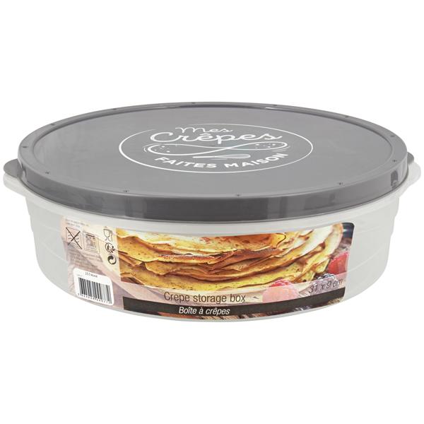 Boîte de conservation pour crêpes