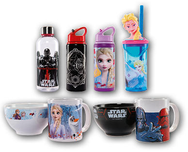 STAR WARS/DISNEY FROZEN Stoviglie per bambini