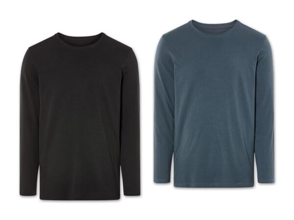 Herren Langarmshirt, 2 Stück