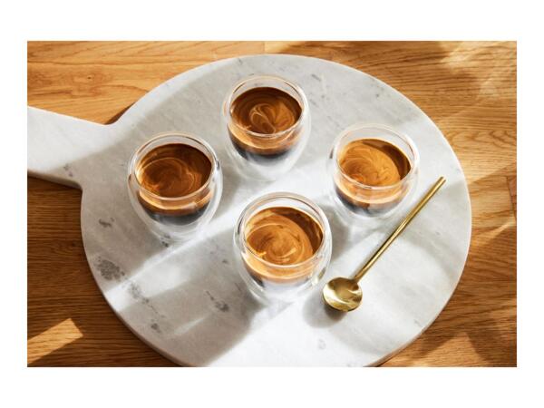 Silvercrest Espresso Glasses - 4 Pack