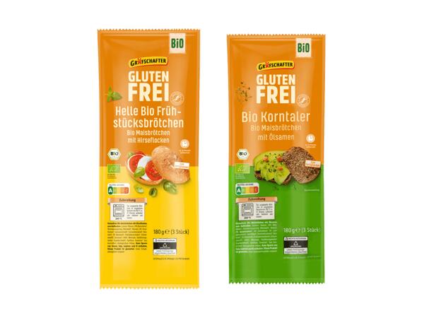 Glutenfreie Bio Brötchen