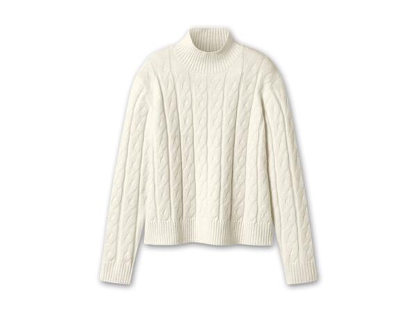 Damen Strickpullover/Wickelcardigan