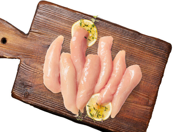 Frische Hendl-Innenfilets natur