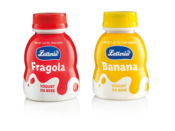 Strawberry or Banana Yogurt Drink