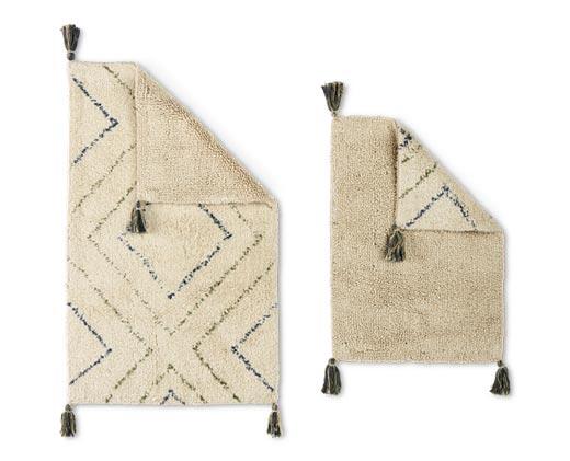 Huntington Home 
 2-Piece Reversible Bath Rug Set