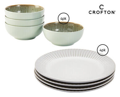 Reactive Glaze Dinnerware 4pk
