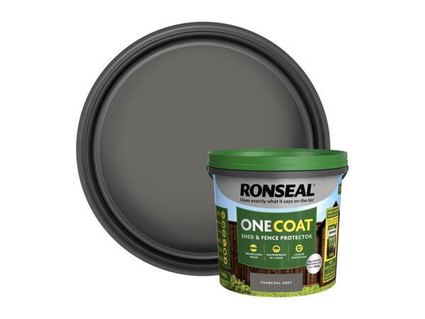 5L One Coat Shed & Fence Protection Paint - Charcoal Grey