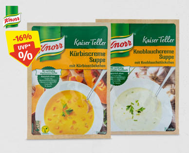 KNORR Kaiserteller Suppen