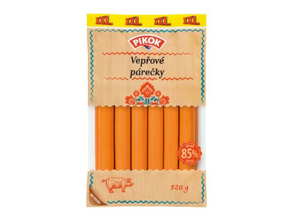 VEPŘOVÉ PÁREČKY