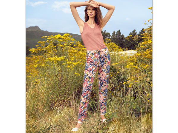 Damen Leinenhose