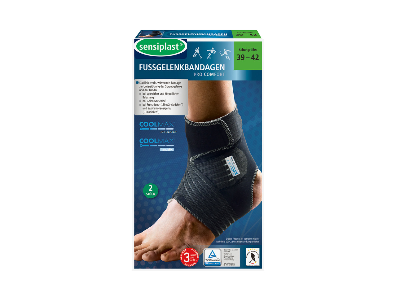 SENSIPLAST(R) Fodledsbandager