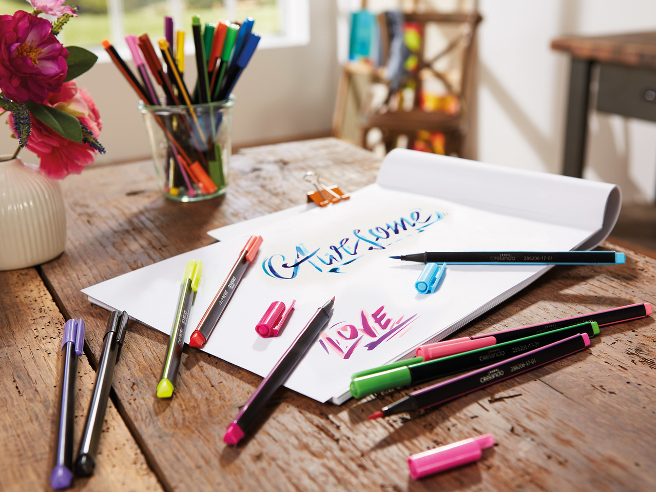 Crelando Brush Pens1