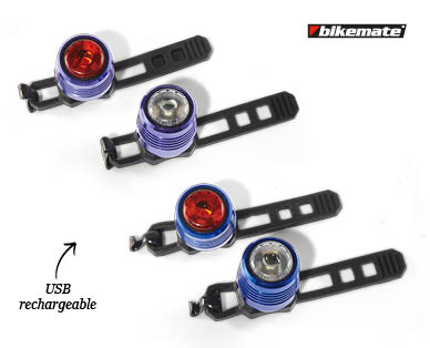 Bikemate LED Micro Lights 2pk