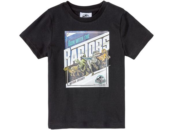 Boys' T-Shirt "Paw Patrol, Jurassic World, Spiderman"