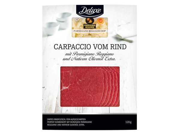 DELUXE Carpaccio vom Rind