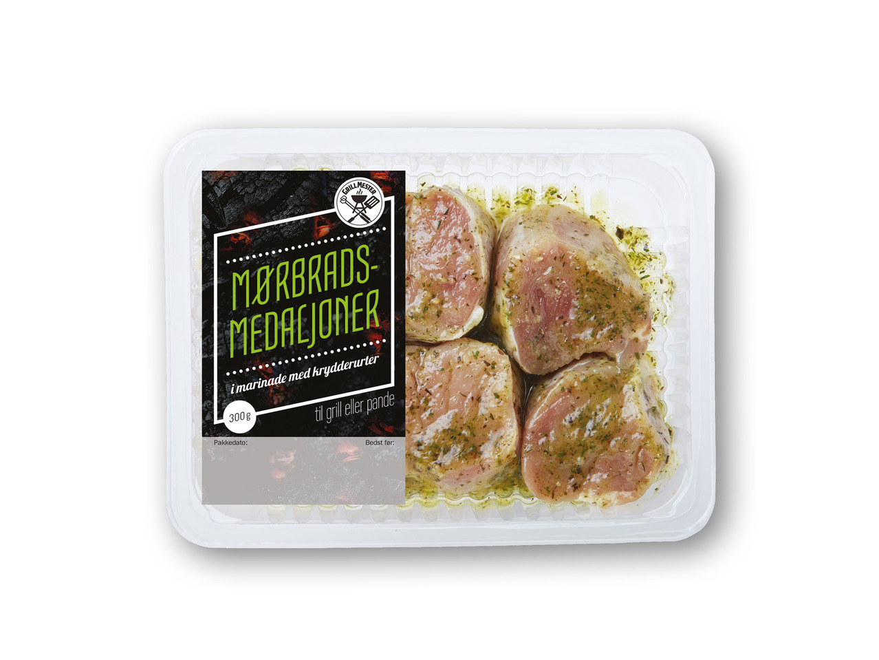 GRILLMESTER Mørbradsmedaljoner af gris