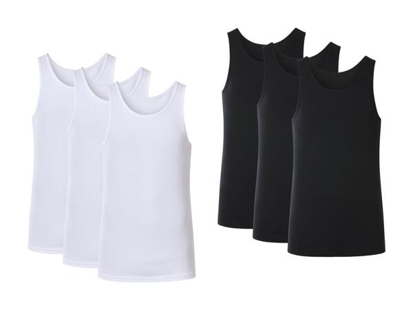 ESMARA(R) Finribbet tanktop til mænd