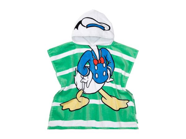 Kids' Donald Duck Towelling Poncho