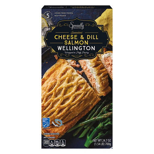 Cheese & Dill Salmon Wellington, 24.7 oz
