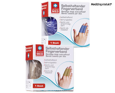 ACTIVE MED 
 SELBSTHAFTENDER FINGERVERBAND