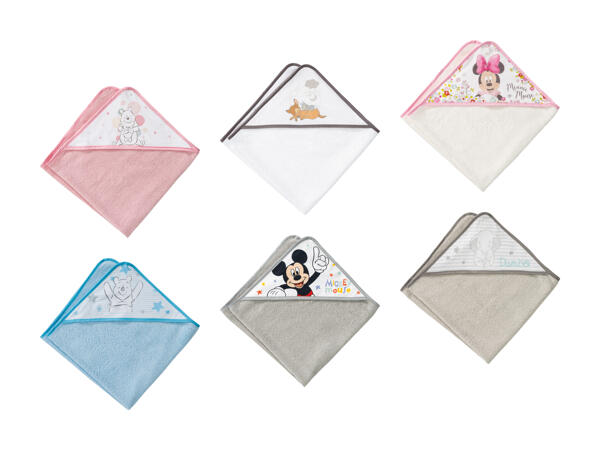 Serviette à capuche pour bébé