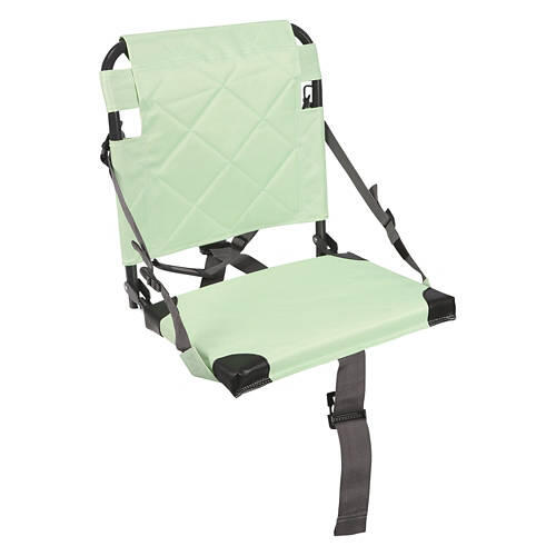 Folding Quilted Stadium Seat, Green
