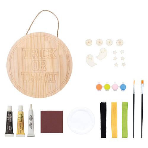 Create Your Own Halloween Circle Sign - Trick or Treat