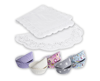 Papier dentelle pour tartes/Caissettes à muffins