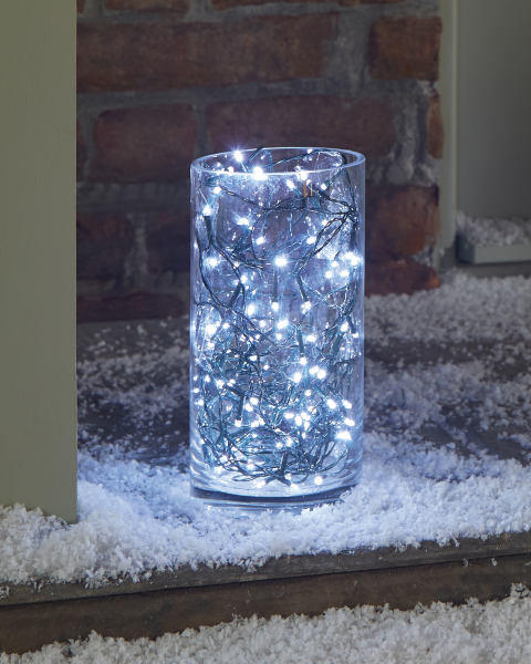 100 Bright White Battery Lights