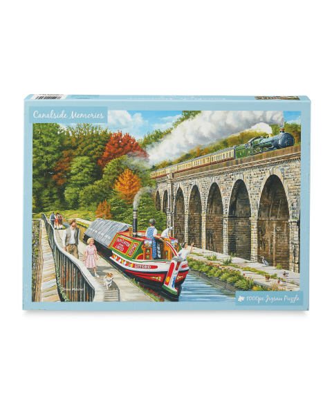 Canalside Memories 1000 Piece Puzzle