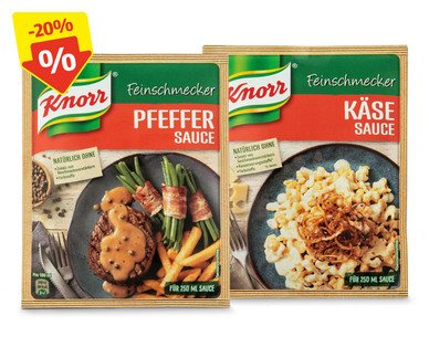 KNORR Feinschmeckersaucen