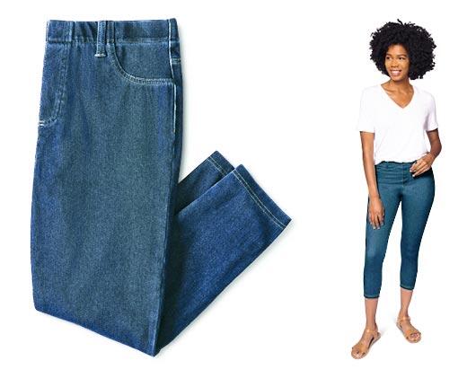 Serra
Ladies' Capri Jeggings