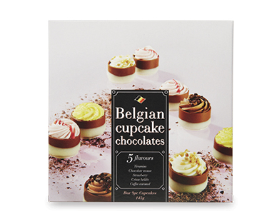 BELGIAN CUPCAKE CHOCOLATES 145G