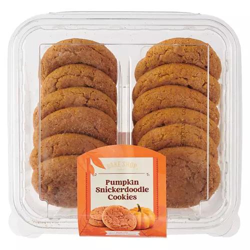 Pumpkin Snickerdoodle Cookies, 12 count