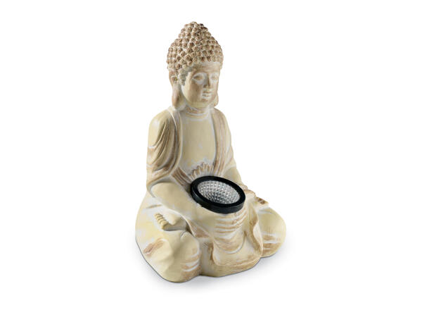 Livarno Home Solar Buddha/Solar House Ornament