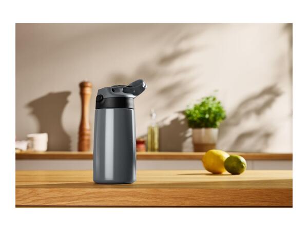 Silvercrest Grey Double-Walled Stainless Steel Drinks Bottle