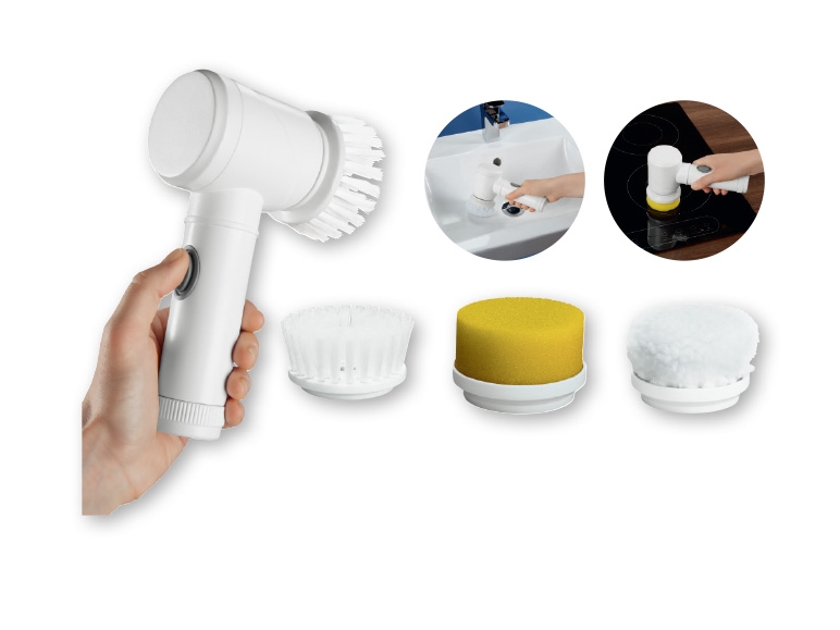 3-in-1 Battery Powered Cleaning Brush