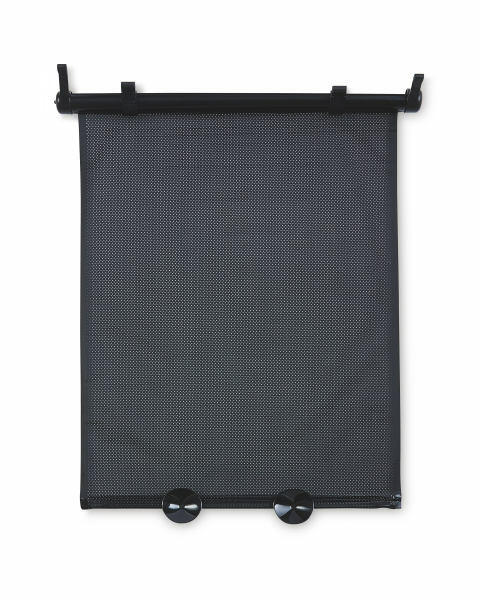 Black 43cm Car Sun Blind 2 Pack